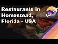 Restaurants in Homestead Florida - USA