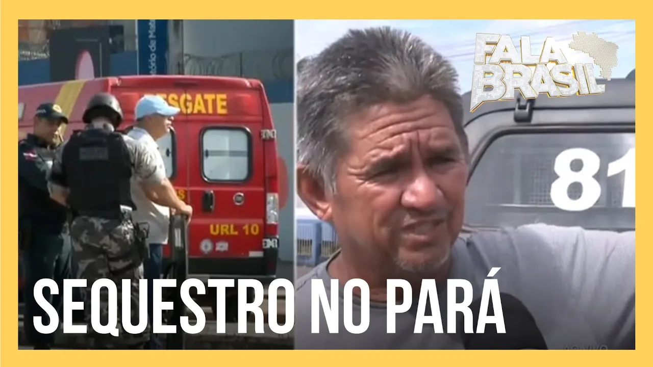 Pai de homem que mantém mulher refém implora para que ele a libere