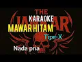 KARAOKE Mawar hitam - Tipe-X rock metal version cover by Thejankar nada rendah/pria