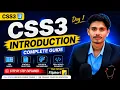 Full Stack Web Development Course CSS Day 1 Introduction