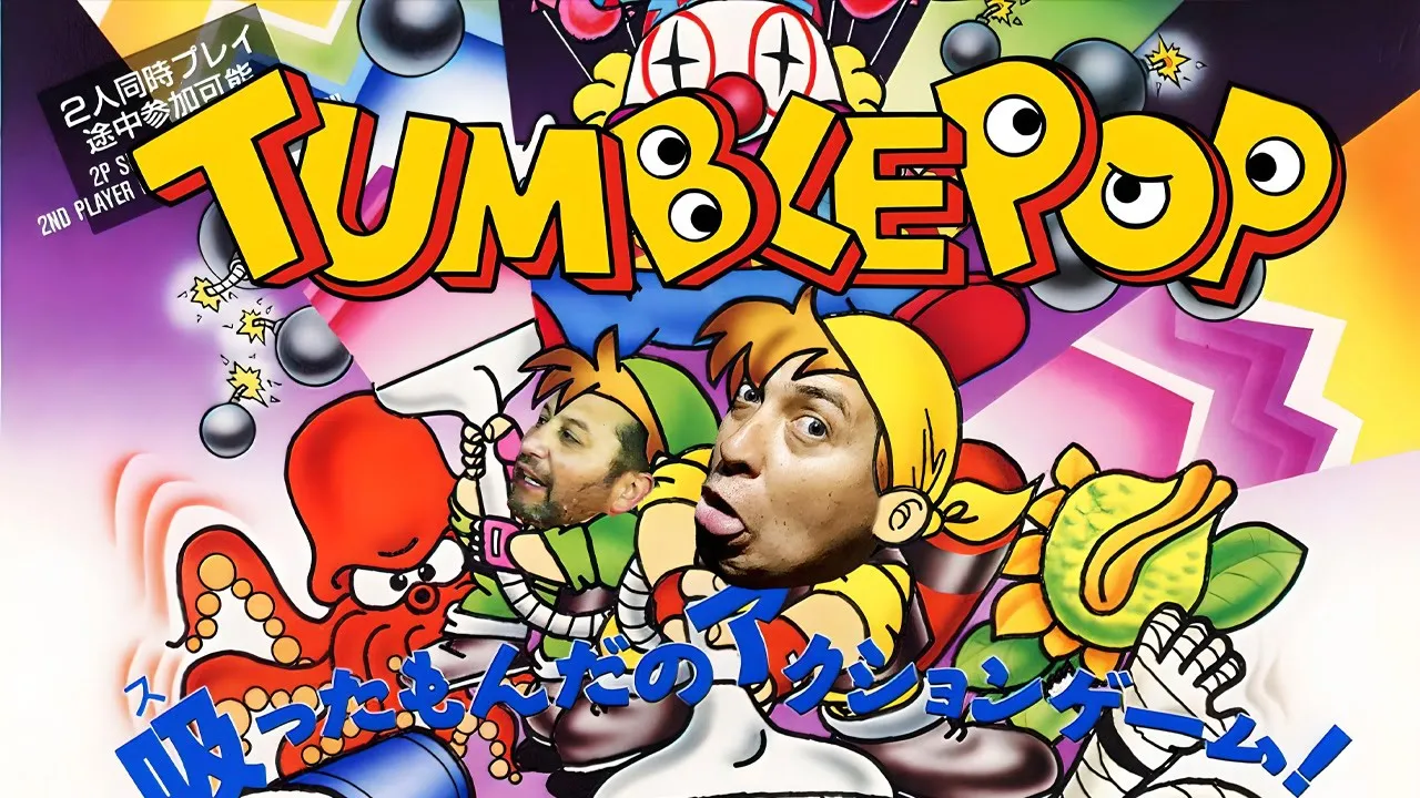 Shengue & Gerardo en Retro Play ( Tumblepop )