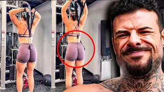 Bodybuilder Reage aos Piores Videos de Academia do Instagram #15