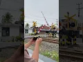 Lagu Mainan Palang Pintu Kereta Api Turun Bersamaan dengan Palang Pintu Asli #palangpintukeretaapi