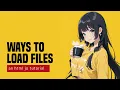 How To Load Files In HTML Javascript