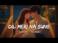 Lagu Dil Meri Na Sune (Slowed + Reverb) | Atif Aslam | Genius | SR Lofi