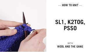 SL1 K2TOG PSSO