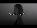 Download Lagu Gracie Abrams, That’s So True | sped up |