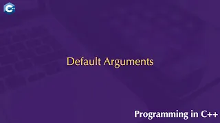 Default Arguments