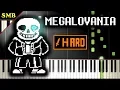 Lagu UNDERTALE - MEGALOVANIA - Piano Tutorial