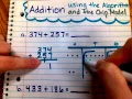 Adding Using the Written Algorithm and Chip Model