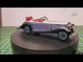 Vintage Matchbox Models of Yesteryear Mercedes 540 K die-cast restoration