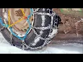 Chain controls put in place on I-80 near Baxter in Placer County