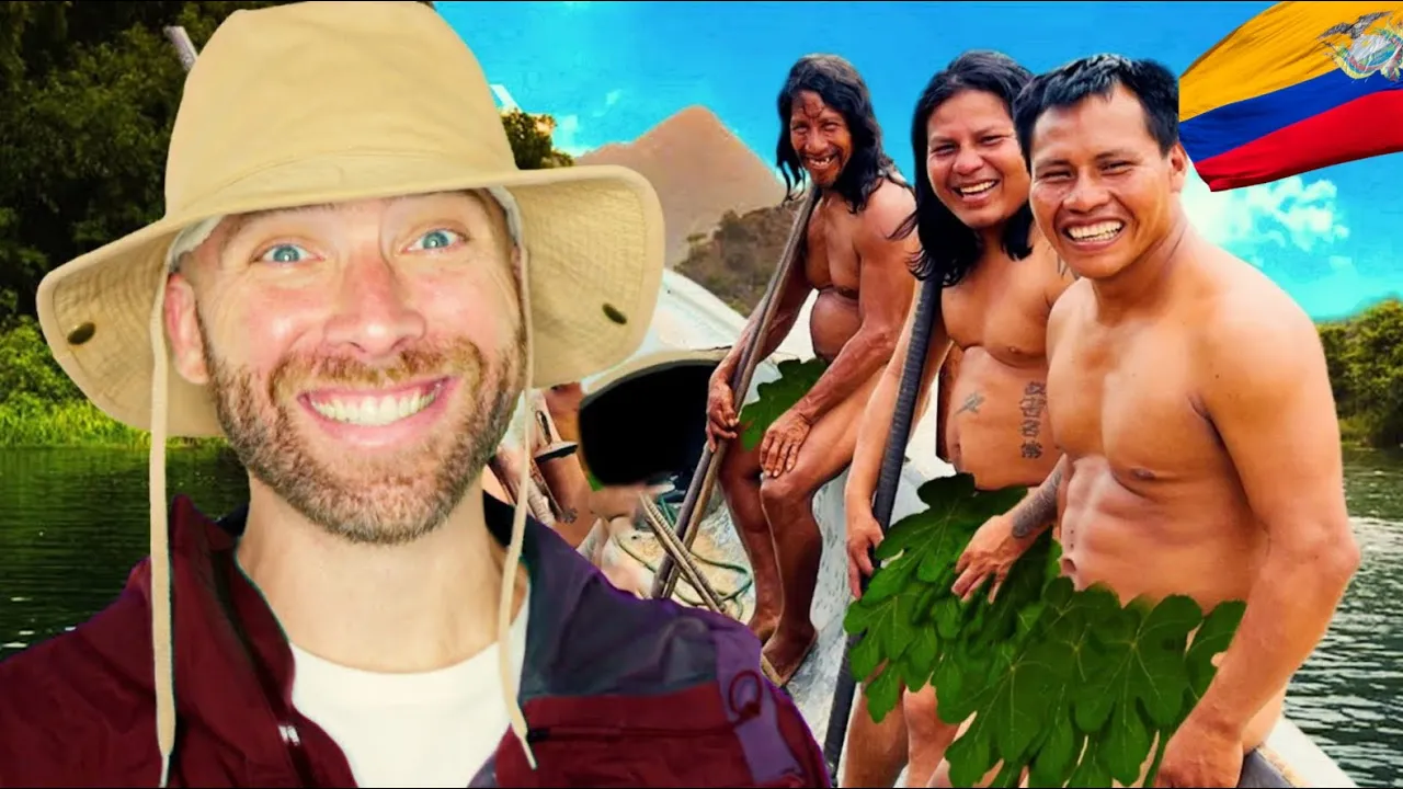 100 Hours Living with an Uncontacted Tribe in the Amazon Jungle!!