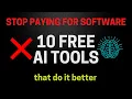 10 AI Tools That Replace Expensive Software in 2026 All Free