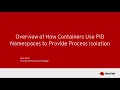 How containers use PID namespaces to provide process isolation