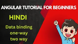 data binding in angular angular tutorial for beginners one way data binding two way data