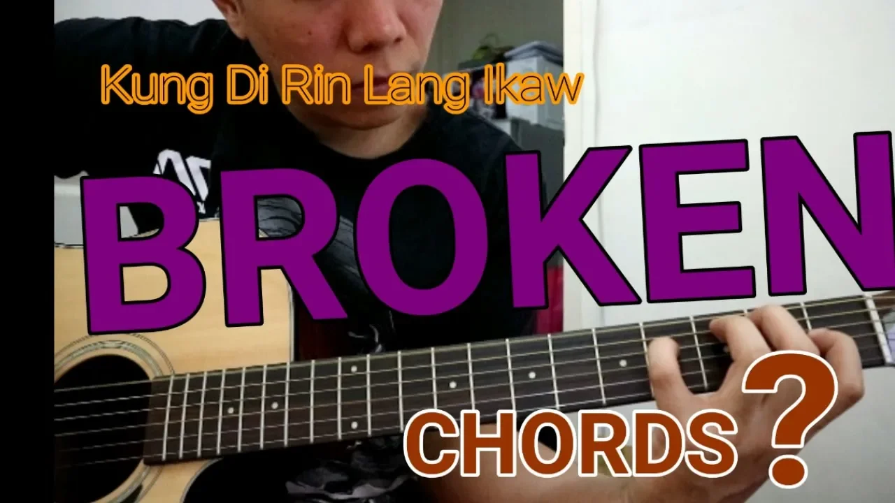 Kung'Di Rin Lang Ikaw Chords Guitar Tutorial - December Avenue