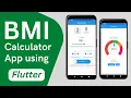 Build BMI Calculator Application using Flutter Flutter BMI App 2022