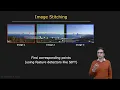 Overview Image Stitching