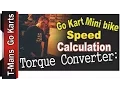 Go Kart Torque Converter Calculation by T-man