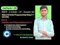 4 4 Compile Time Polymorphism Function Overloading Constructor Overloading Operator Overloading