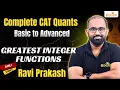 Functions - 6 Greatest Integer Function Series Algebra for CAT 2026 Ravi Prakash Rodha
