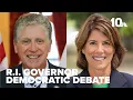 Election 2026 Debate Democratic candidates for Rhode Island governor