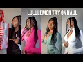 HUGE LULULEMON TRY ON HAUL I BOUGHT THE DEFINE JACKET IN EVERY SINGLE COLOR STEVIE STEDMAN