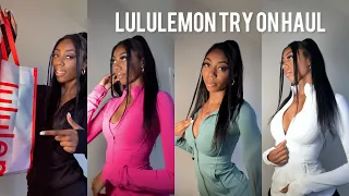 HUGE LULULEMON TRY ON HAUL I BOUGHT THE DEFINE JACKET IN EVERY SINGLE COLOR STEVIE STEDMAN
