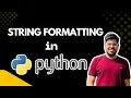 String formatting in Python