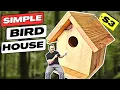 Build a Cedar Bird House for Just 3