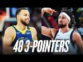 Mavericks Warriors Score The Most Combined 3PM In NBA History 48 THREES
