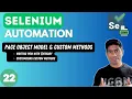 - Page Object Model and custom methods in Selenium with Java