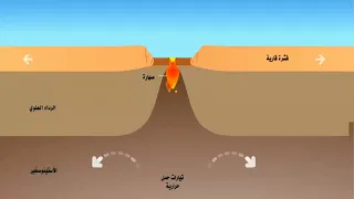 فديو تخطيطي يوضح لنا نشاط الظهرة المحيطية 
