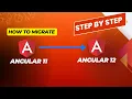 Angular 11 to Angular 12 Application Migration Angular 12 upgrade steps