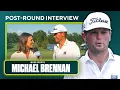 Michael Brennan after winning the 2026 Wyndham Championship talks 17th hole adversity