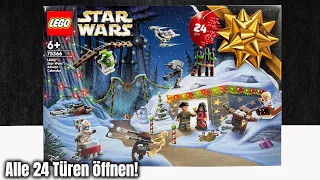 Macht Spaß: LEGO Star Wars Adventskalender 2023 öffnen! | Set 75366