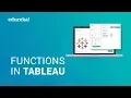 Tableau Functions Tutorial Tableau Functions With Examples Tableau Training Edureka