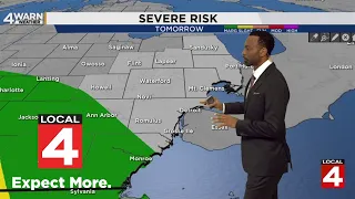 Metro Detroit weather forecast Aug 14 2026 -