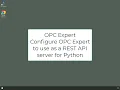 OPC Expert as REST API server for Python