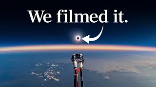 Total Solar Eclipse from 92,000 Feet