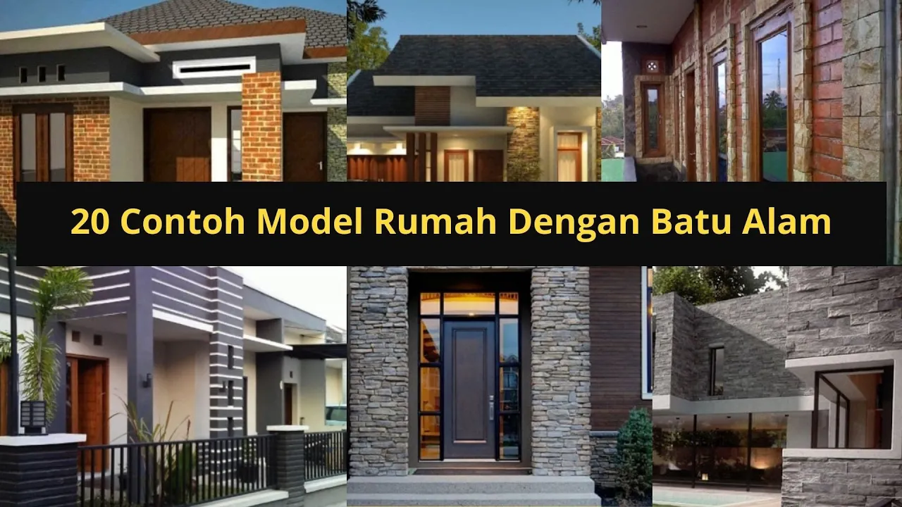 
          
          
          
            
            20 Contoh Model Rumah Dengan Batu Alam
          
        . 