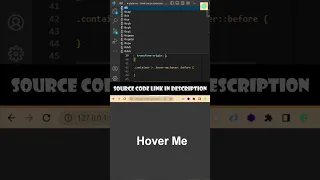 Sample hover me effect with CSS HTML CSS Tutorial CodeIsMine