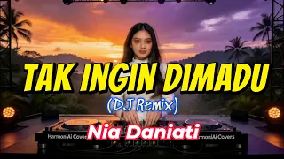 tak ingin dimadu dj remix nia daniati ai cover by harmoniai covers