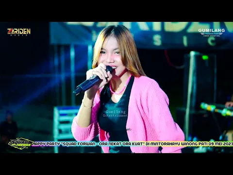 Download MP3 ZARIDEN MUSIC - WULAN MERINDU DINDA TERATU - HAPPY PARTY SQUAD FORWARD MINTO RAHAYU WINONG PATI