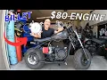 80 engine on the Coleman CT200U-EX mini bike