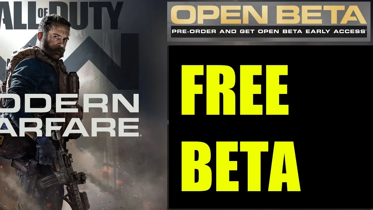 CALL OF DUTY Modern Warfare BETA RELEASE DATE & Gameplay PS4,XBOX,PC (New Game modes & Maps)