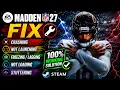 Fix EA SPORTS Madden NFL 27 Crashing Not Launching Freezing Lagging Not Loading Stuttering