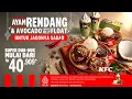 KFC Ramadhan Super DukDuk Ayam Rendang dan Avocado Coffee Jelly Float