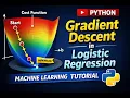 Gradient Descent in Logistic Regression Step-by-Step Explanation Python Code